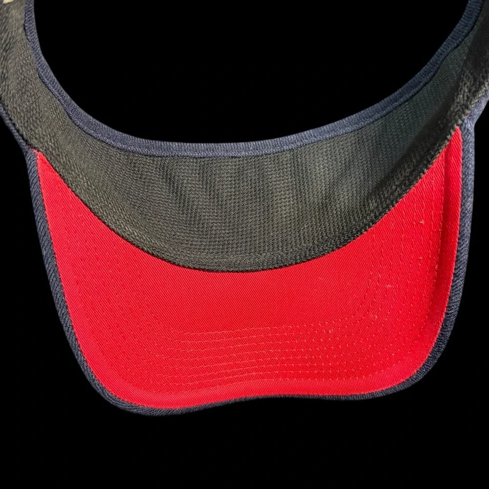 Vintage Boston Red Sox Nike 100% Wool MLB Baseball Visor Strap Back Unisex Y2K
